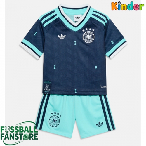 Deutschland Replik Auswärtstrikot Kinder WM 2026 Kurzarm (+ Kurze Hosen)